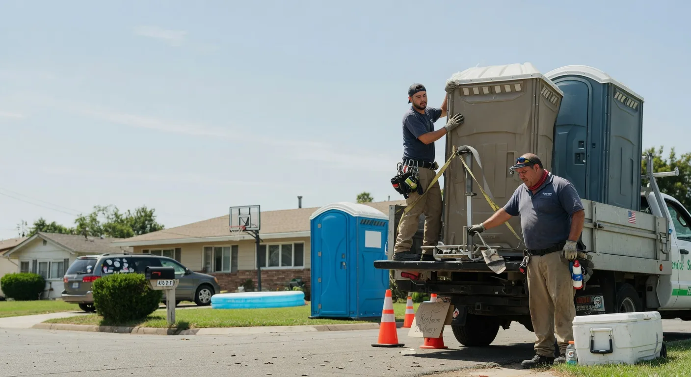 Porta Potty Rental in Illinois near me