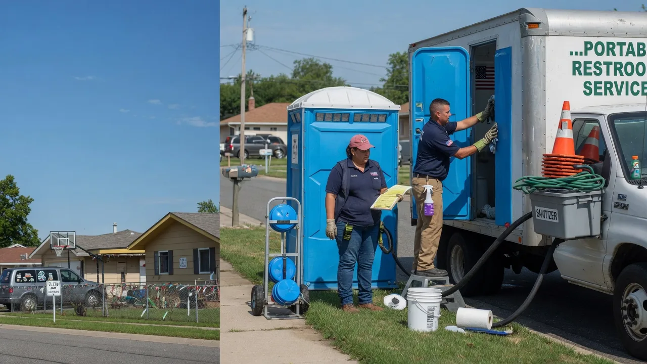 Portable Toilet Rental in Illinois near me